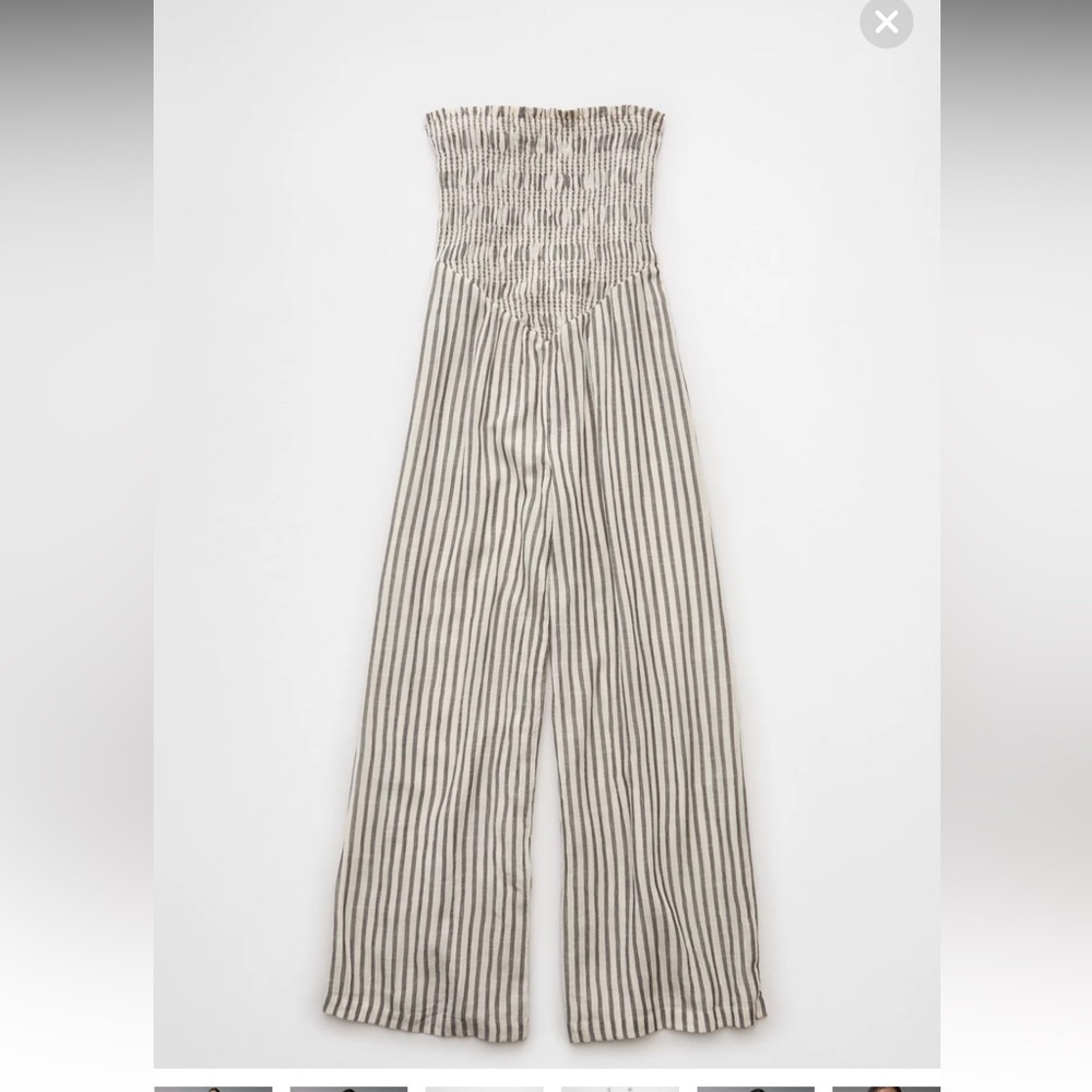 American Eagle Outfitters Bella Strapless Jumpsuit
